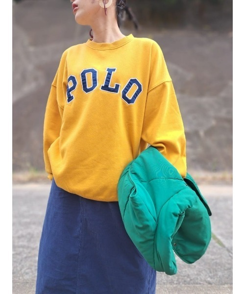 POLO BCS（ポロ ビーシーエス）の「【POLO BCS】ロゴ刺繍スウェット（スウェット・メンズ・ブラック/ブラウン/イエロー・XL/L/M）」の3枚目の写真
