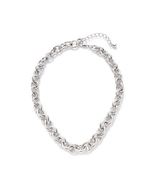 N.（N. Natural Beauty Basic）（エヌエヌナチュラルビューティーベーシック）の「ボリュームチェーンショートネックレス（ネックレス・レディース・シルバー/ゴールド・FREE）」の3枚目の写真