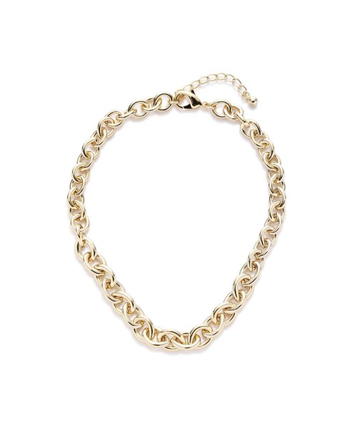 N.（N. Natural Beauty Basic）（エヌエヌナチュラルビューティーベーシック）の「ボリュームチェーンショートネックレス（ネックレス・レディース・シルバー/ゴールド・FREE）」の8枚目の写真