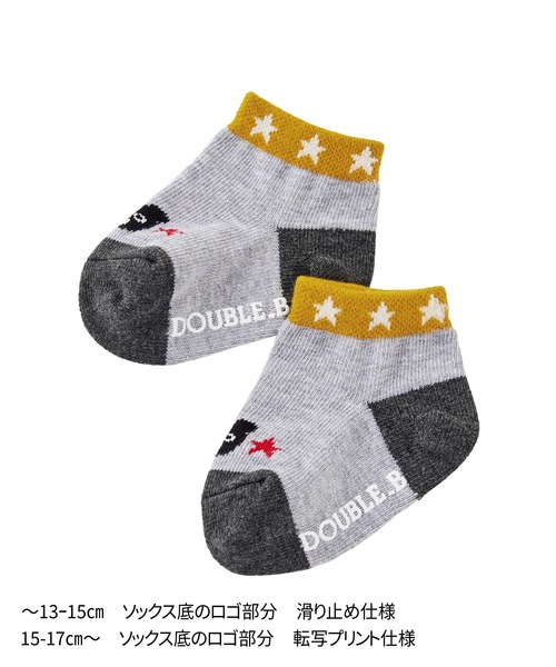 DOUBLE_B(ダブルビー)の「ローカットソックスパック3足セット(11-21cm)(ソックス/靴下・キッズ・マルチ/ホワイト/ブルー/ブラック・15cm/17cm/19cm/11cm/13cm/11-13cm/13-15cm/15-17cm/17-19cm/19-21cm)」の11枚目の写真