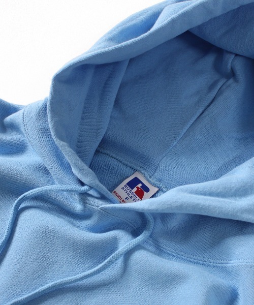 Russell Athletic（ラッセルアスレティック）の「【RUSSELL ATHLETIC × AVIREX】Women's PULL-OVER PARKA/ ウィメンズ プルオーバーパーカー（パーカー・レディース・ブルー系その他3/グレー/ブラック・F）」の19枚目の写真