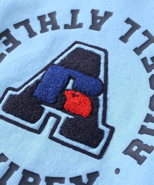 Russell Athletic（ラッセルアスレティック）の「【RUSSELL ATHLETIC × AVIREX】Women's PULL-OVER PARKA/ ウィメンズ プルオーバーパーカー（パーカー・レディース・ブルー系その他3/グレー/ブラック・F）」の10枚目の写真