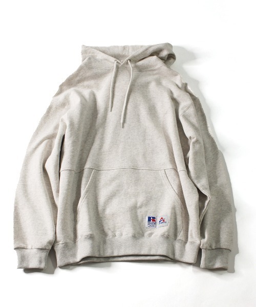 Russell Athletic（ラッセルアスレティック）の「【RUSSELL ATHLETIC × AVIREX】Women's PULL-OVER PARKA/ ウィメンズ プルオーバーパーカー（パーカー・レディース・ブルー系その他3/グレー/ブラック・F）」の9枚目の写真