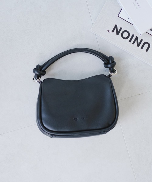 Kastane（カスタネ）の「【新色追加】ワンハンドルミニBAG（ハンドバッグ・レディース・シルバー/ブラック/ブラウン/レッド/アイボリー/サックスブルー・FREE）」の8枚目の写真