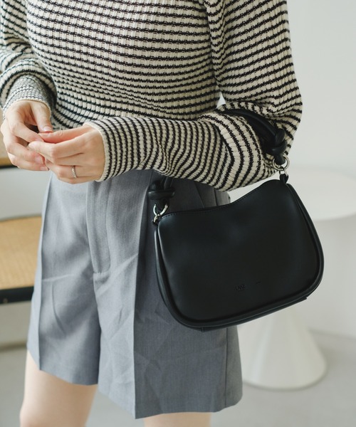 Kastane（カスタネ）の「【新色追加】ワンハンドルミニBAG（ハンドバッグ・レディース・シルバー/ブラック/ブラウン/レッド/アイボリー/サックスブルー・FREE）」の19枚目の写真