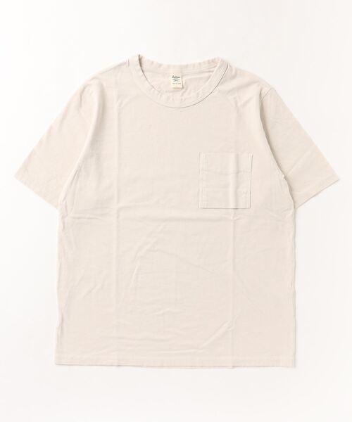 Jackman（ジャックマン）の「Pocket T-Shirt（Tシャツ/カットソー・メンズ・ホワイト/スミクロ/ピンク系その他2/ピンク系その他3/ライトグレー/ダークネイビー/ブラウン系その他2/キナリ・X-LARGE/LARGE/MEDIUM/SMALL）」の7枚目の写真