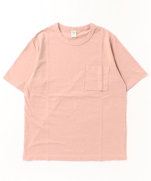 Jackman（ジャックマン）の「Pocket T-Shirt（Tシャツ/カットソー・メンズ・ホワイト/スミクロ/ピンク系その他2/ピンク系その他3/ライトグレー/ダークネイビー/ブラウン系その他2/キナリ・X-LARGE/LARGE/MEDIUM/SMALL）」の8枚目の写真