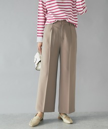 RIVE DROITE | 上品さを兼ね備えた大人のためのワイドパンツ/ダブルクロスセミワイドパンツ(その他パンツ)