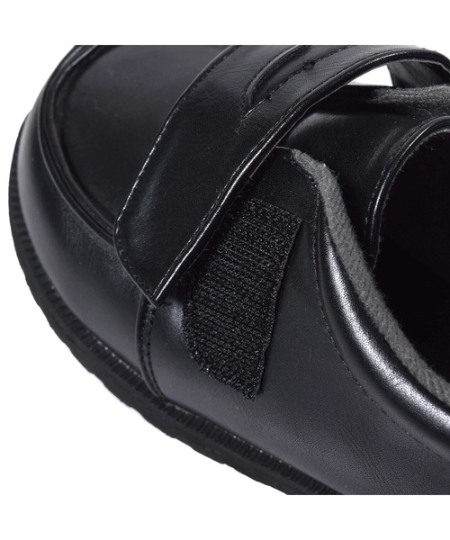 BeBe(ベベ)の「BeBe/フォーマル合皮ローファーシューズ(18~20cm)(その他シューズ・キッズ・ブラック系その他・18/19/20)」の2枚目の写真