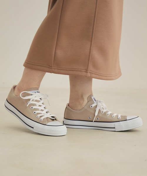 CONVERSE ALL STAR（コンバースオールスター）の「【CONVERSE】CANVAS ALL STAR COLOR OX（スニーカー・レディース・ベージュ/グレー・23.0cm/23.5cm/24.0cm/24.5cm）」の15枚目の写真