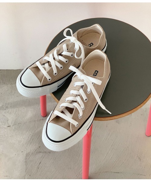 CONVERSE ALL STAR（コンバースオールスター）の「【CONVERSE】CANVAS ALL STAR COLOR OX（スニーカー・レディース・ベージュ/グレー・23.0cm/23.5cm/24.0cm/24.5cm）」の13枚目の写真