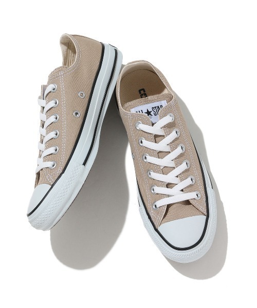 CONVERSE ALL STAR（コンバースオールスター）の「【CONVERSE】CANVAS ALL STAR COLOR OX（スニーカー・レディース・ベージュ/グレー・23.0cm/23.5cm/24.0cm/24.5cm）」の16枚目の写真