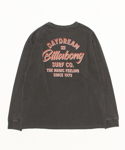 BILLABONG(ビラボン)の「BILLABONG/ビラボン ビッグシルエット/オーバーサイズ/バックプリントロンT/ロングスリーブTEE BD013-050(Tシャツ/カットソー・レディース・イエロー/ホワイト/ブラック・M/L)」の5枚目の写真