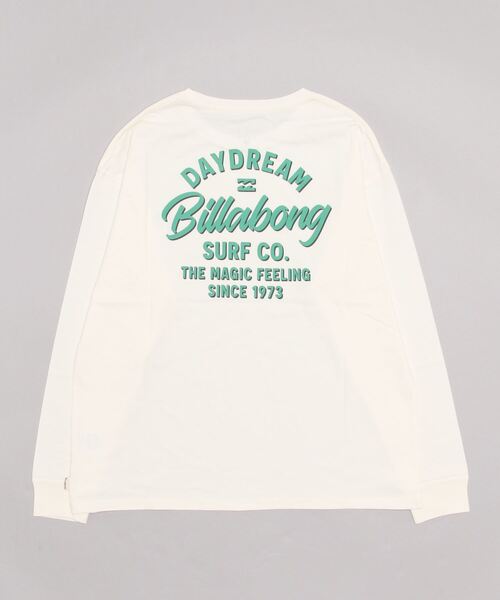 BILLABONG(ビラボン)の「BILLABONG/ビラボン ビッグシルエット/オーバーサイズ/バックプリントロンT/ロングスリーブTEE BD013-050(Tシャツ/カットソー・レディース・イエロー/ホワイト/ブラック・M/L)」の6枚目の写真