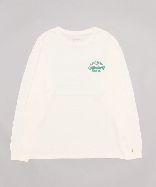 BILLABONG(ビラボン)の「BILLABONG/ビラボン ビッグシルエット/オーバーサイズ/バックプリントロンT/ロングスリーブTEE BD013-050(Tシャツ/カットソー・レディース・イエロー/ホワイト/ブラック・M/L)」の20枚目の写真