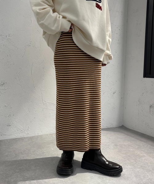 ジョリーミニョンボーダースカート(店舗限定色) ジョリーミニョンボーダースカート(店舗限定色) セール】ニット