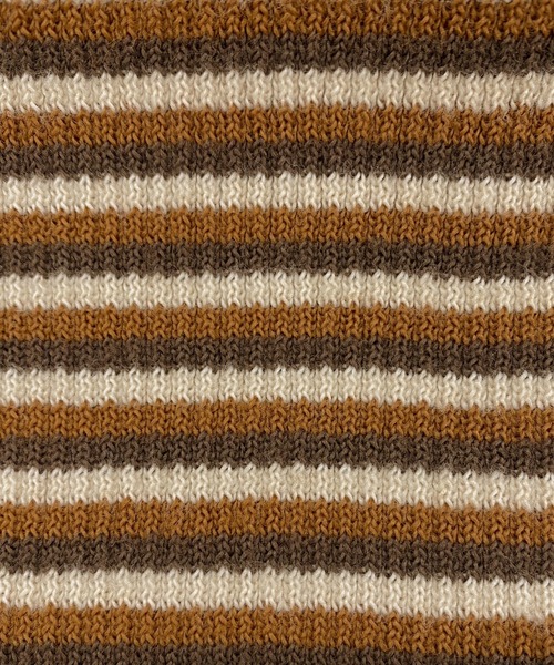 apres jour mignon（アプレジュールミニョン）の「ニットボーダーロングスカート【ZOZOTOWN限定アイテム】（スカート・レディース・ダークブラウン/ブラック系その他/グリーン系その他・X-LARGE/MEDIUM/SMALL）」の19枚目の写真