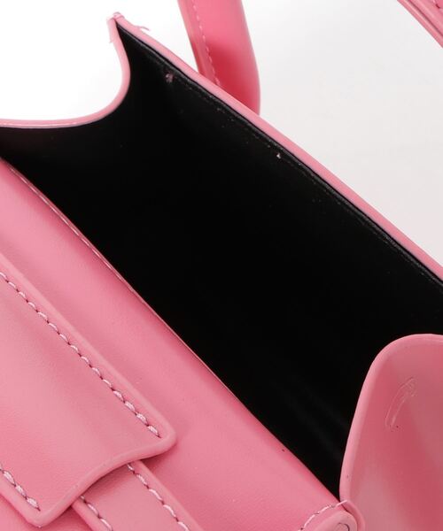 .KOM(ドットコム)の「『.KOM/ドットケーオーエム』2WAYレザーライクミニバッグ【Y】【CN】(ショルダーバッグ・レディース・ホワイト/グリーン/ブラック/ピンク・FREE)」の10枚目の写真