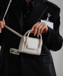 .KOM | 『.KOM/ドットケーオーエム』2WAYレザーライクミニバッグ【Y】【CN】(ショルダーバッグ)