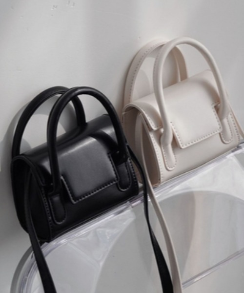 .KOM(ドットコム)の「『.KOM/ドットケーオーエム』2WAYレザーライクミニバッグ【Y】【CN】(ショルダーバッグ・レディース・ホワイト/グリーン/ブラック/ピンク・FREE)」の11枚目の写真