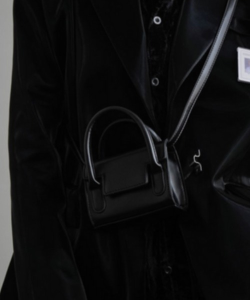 .KOM(ドットコム)の「『.KOM/ドットケーオーエム』2WAYレザーライクミニバッグ【Y】【CN】(ショルダーバッグ・レディース・ホワイト/グリーン/ブラック/ピンク・FREE)」の7枚目の写真