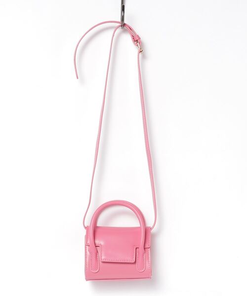 .KOM(ドットコム)の「『.KOM/ドットケーオーエム』2WAYレザーライクミニバッグ【Y】【CN】(ショルダーバッグ・レディース・ホワイト/グリーン/ブラック/ピンク・FREE)」の19枚目の写真