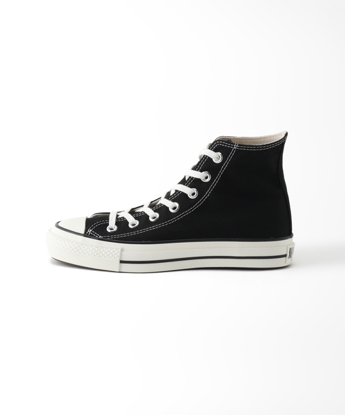 CONVERSE（コンバース）の「【CONVERSE/コンバース】 CANVAS ALL STAR J HI：スニーカー（スニーカー・レディース・ホワイト/ブラック・23cm/23.5cm/24cm/24.5cm）」の3枚目の写真