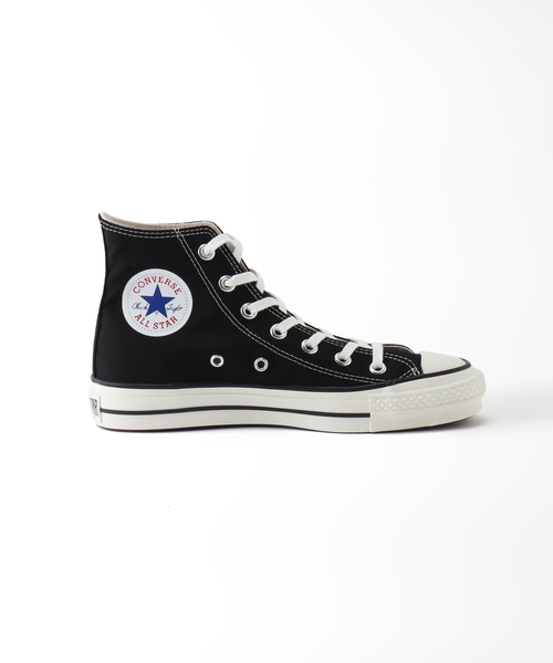 CONVERSE（コンバース）の「【CONVERSE/コンバース】 CANVAS ALL STAR J HI：スニーカー（スニーカー・レディース・ホワイト/ブラック・23cm/23.5cm/24cm/24.5cm）」の5枚目の写真