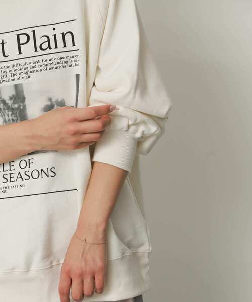 SENSE OF PLACE by URBAN RESEARCH（センスオブプレイスバイアーバンリサーチ）の「グラフィックルーズスウェット（スウェット・レディース・その他1/その他2/その他3・ONE）」の5枚目の写真