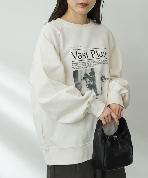 SENSE OF PLACE by URBAN RESEARCH（センスオブプレイスバイアーバンリサーチ）の「グラフィックルーズスウェット（スウェット・レディース・その他1/その他2/その他3・ONE）」の10枚目の写真