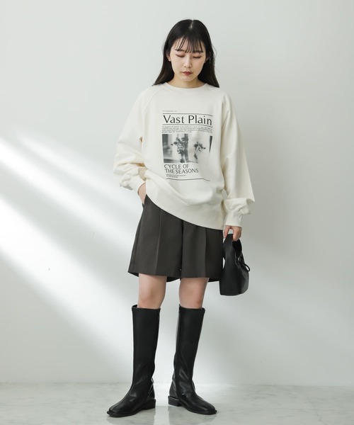 SENSE OF PLACE by URBAN RESEARCH（センスオブプレイスバイアーバンリサーチ）の「グラフィックルーズスウェット（スウェット・レディース・その他1/その他2/その他3・ONE）」の13枚目の写真