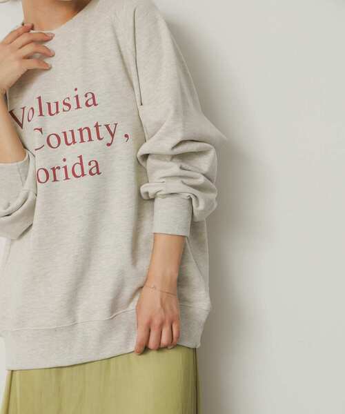 SENSE OF PLACE by URBAN RESEARCH（センスオブプレイスバイアーバンリサーチ）の「グラフィックルーズスウェット（スウェット・レディース・その他1/その他2/その他3・ONE）」の15枚目の写真