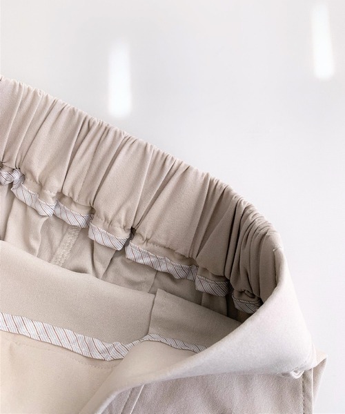 Q（キュー）の「ストレッチタイトスカート（スカート・レディース・ライトグレー/ライトグリーン/ネイビー・MEDIUM）」の9枚目の写真