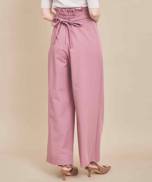 31 Sons de mode（トランテアン　ソン　ドゥ　モード）の「カラーワイドパンツ（その他パンツ・レディース・ピンク/グリーン/ネイビー・36/38）」の14枚目の写真