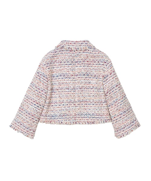 ANAYI（アナイ）の「【セットアップ対応商品】スラブミックスツイードステンカラー ジャケット（その他アウター・レディース・ホワイト系その他・38/36）」の14枚目の写真