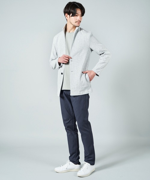 TETE HOMME（テットオム）の「交編天竺カットジャケット（その他