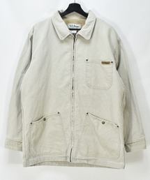 L.L.Bean（エルエルビーン）の「【ヴィンテージ古着】90's L.L.Bean / エルエルビーン 裏ボア フルジップ ダックジャケット（デニムジャケット・メンズ）」