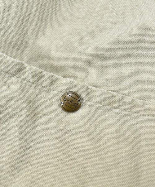 L.L.Bean(エルエルビーン)の「【ヴィンテージ古着】90's L.L.Bean / エルエルビーン 裏ボア フルジップ ダックジャケット(デニムジャケット・メンズ・ベージュ・X-LARGE)」の6枚目の写真
