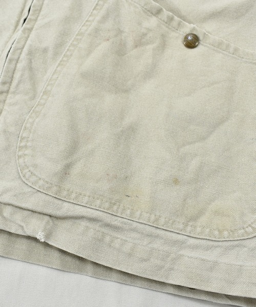 L.L.Bean(エルエルビーン)の「【ヴィンテージ古着】90's L.L.Bean / エルエルビーン 裏ボア フルジップ ダックジャケット(デニムジャケット・メンズ・ベージュ・X-LARGE)」の7枚目の写真