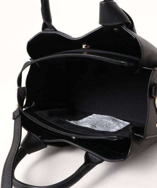 maison vert（メゾンヴェール）の「【maison vert/メゾンヴェール】リボンアオリ2WAYバッグ/#MV-1（ハンドバッグ・レディース・ブラック/ベージュ/ブラウン・FREE）」の6枚目の写真