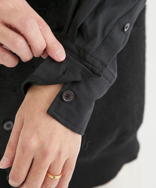 TAAKK/ターク】SHIRTS→KNIT CARDIGAN/シャツ→ニット