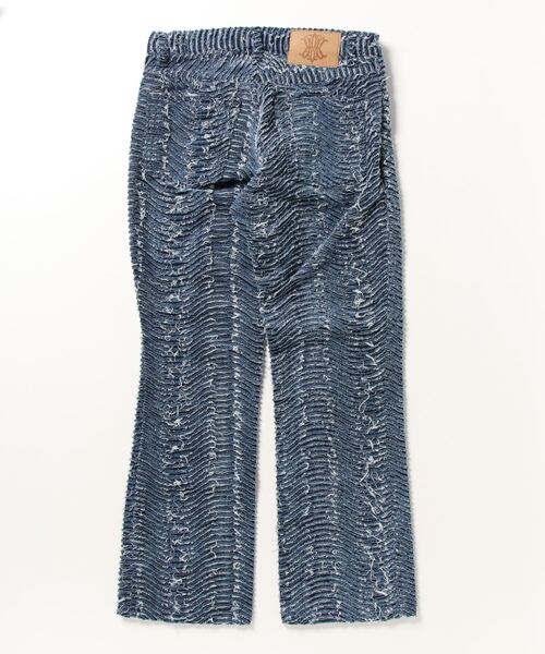MYne（マイン）の「Wave Denim Pants（デニムパンツ・メンズ・インディゴブルー/ブラック・L/M/S）」の20枚目の写真