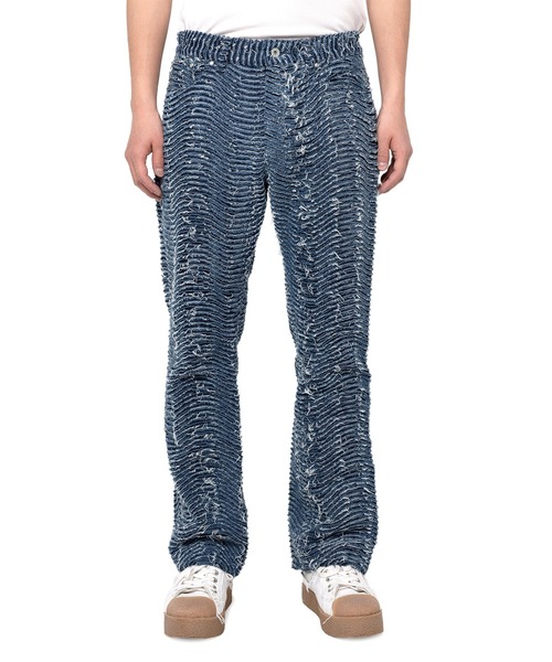MYne（マイン）の「Wave Denim Pants（デニムパンツ・メンズ・インディゴブルー/ブラック・L/M/S）」の8枚目の写真
