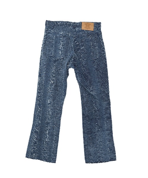 MYne（マイン）の「Wave Denim Pants（デニムパンツ・メンズ・インディゴブルー/ブラック・L/M/S）」の14枚目の写真