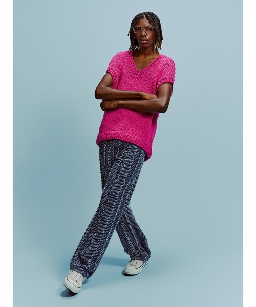 MYne（マイン）の「Wave Denim Pants（デニムパンツ・メンズ・インディゴブルー/ブラック・L/M/S）」の15枚目の写真