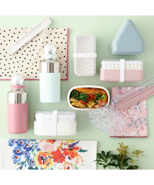 Francfranc（フランフラン）の「ジュエル ランチボックス ラウンド ホワイト（お弁当箱・レディース・ホワイト・FREE）」の12枚目の写真