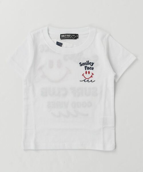 ムラサキスポーツ(ムラサキスポーツ)の「CALIFORNIA T-SHIRTS/カリフォルニア キッズ Tシャツ 232CF3ST138(Tシャツ/カットソー・キッズ・グリーン/グレー/ホワイト・120cm/130cm/140cm/150cm/160cm/100cm/110cm)」の7枚目の写真