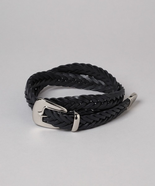 HARE（ハレ）の「レザーメッシュベルト(HARE)（ベルト・メンズ・ブラック/ブラウン・FREE）」の2枚目の写真