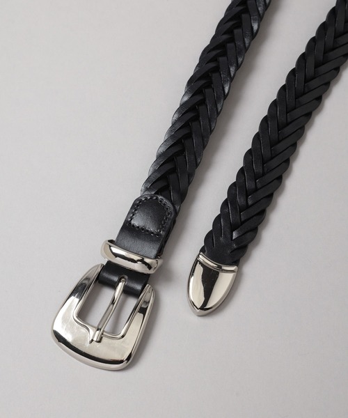 HARE（ハレ）の「レザーメッシュベルト(HARE)（ベルト・メンズ・ブラック/ブラウン・FREE）」の12枚目の写真