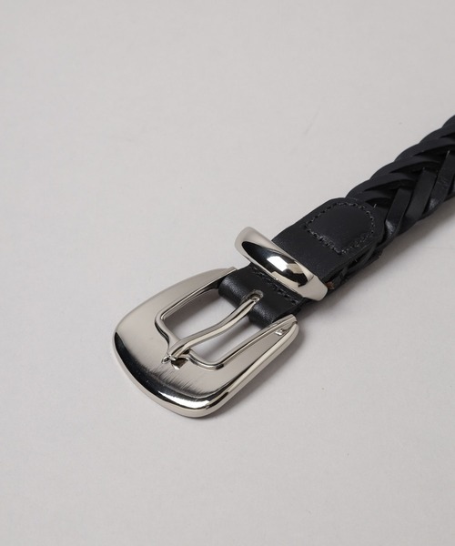 HARE（ハレ）の「レザーメッシュベルト(HARE)（ベルト・メンズ・ブラック/ブラウン・FREE）」の4枚目の写真